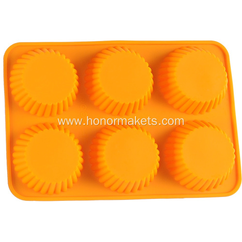 Silicone muffin cup cake mold